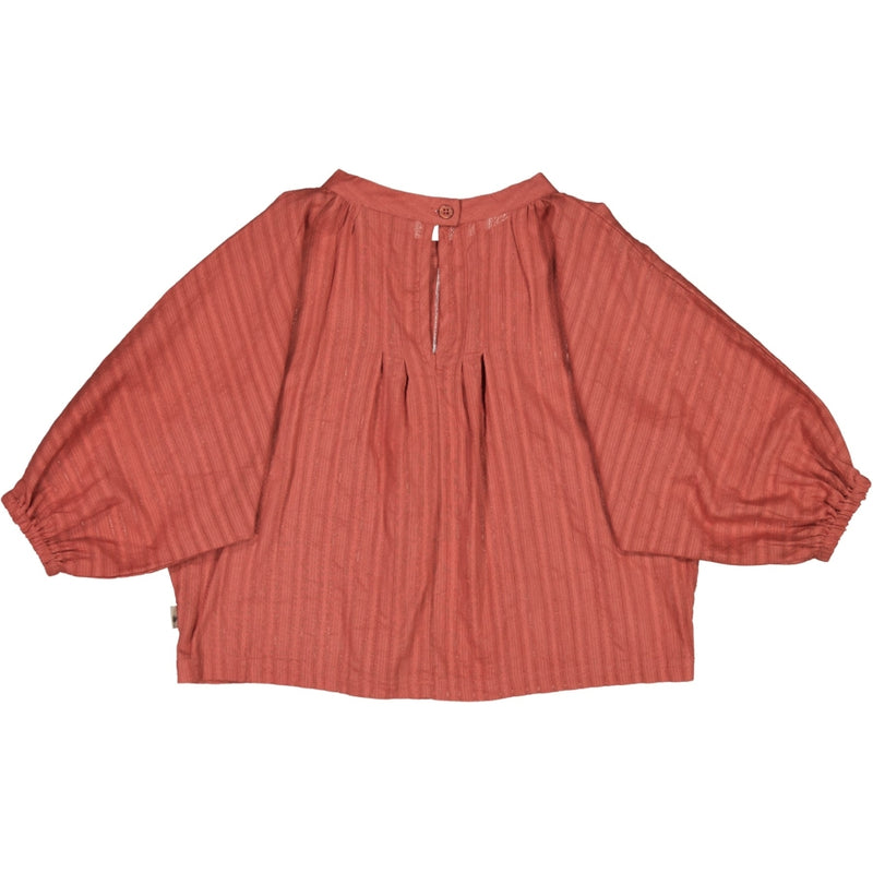 Wheat Blouse Flora Shirts and Blouses 5093 dark terracotta