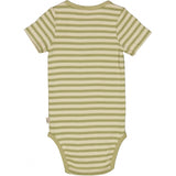 Wheat Main Body Placket SS Underwear/Bodies 4142 green stripe