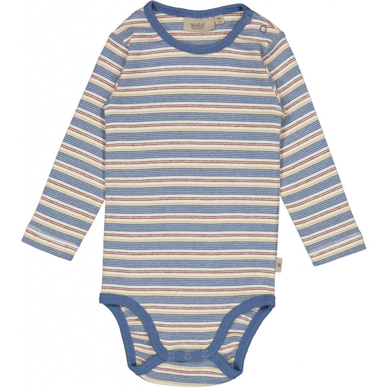 Wheat Body Plain Underwear/Bodies 9087 bluefin multi stripe