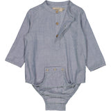 Wheat Body Victor Suit 9086 bluefin