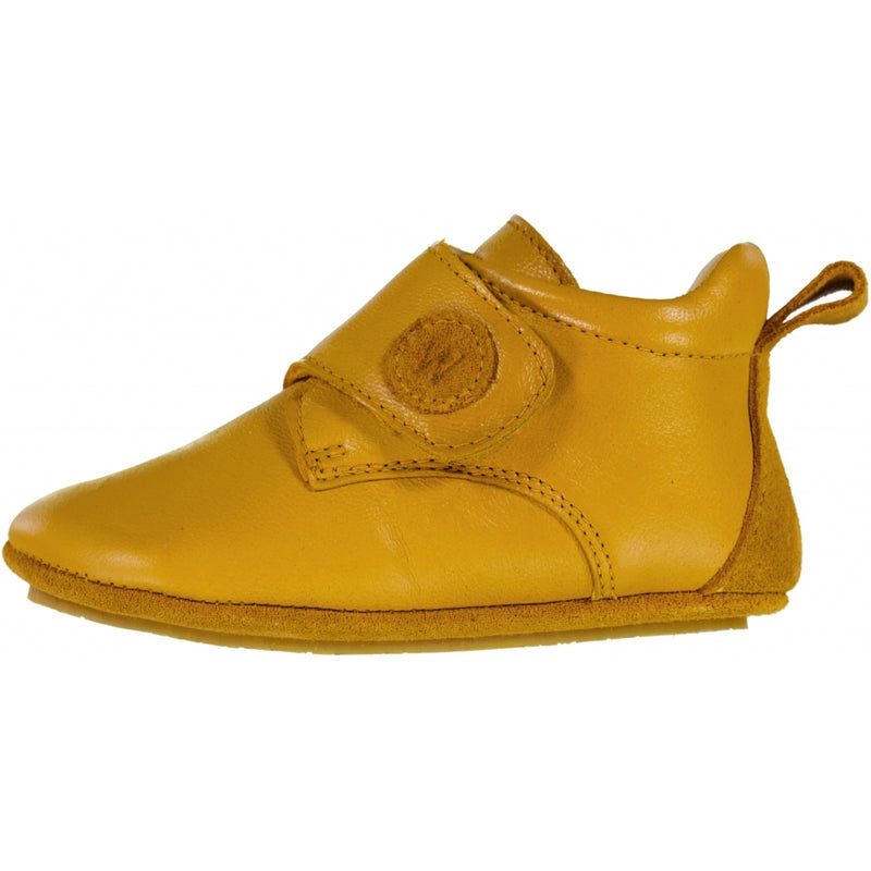 Wheat Footwear Dakota Innendørs Lær Sko Indoor Shoes 5120 Mustard
