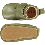 Wheat Footwear Dakota Leather Indoor Shoe Indoor Shoes 4121 heather green