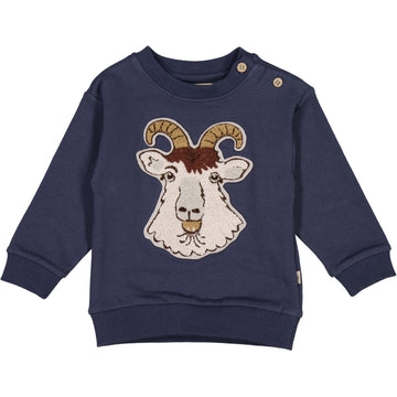 Wheat Main Genser Geit Terry Badge Sweatshirts 1451 sea storm
