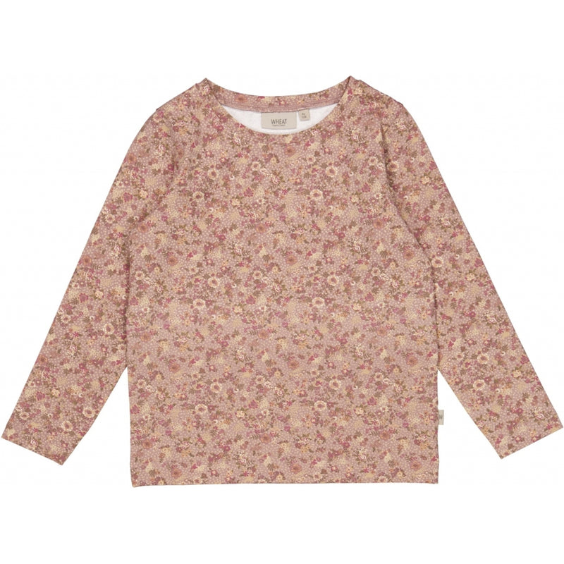 Wheat Genser Manna Jersey Tops and T-Shirts 9023 rose snow flowers