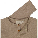 Wheat Genser Morris Jersey Tops and T-Shirts 3204 khaki melange