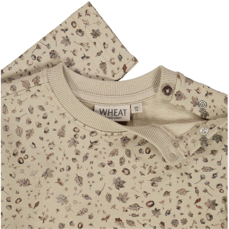 Wheat 
Genser Sigi Sweatshirts 0073 gravel spruce and cone