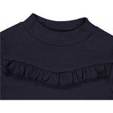 Wheat Genser Volang Ribbet Jersey Tops and T-Shirts 1378 midnight blue