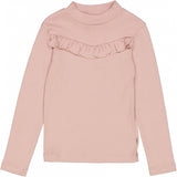 Wheat Genser Volang Ribbet Jersey Tops and T-Shirts 2487 rose powder
