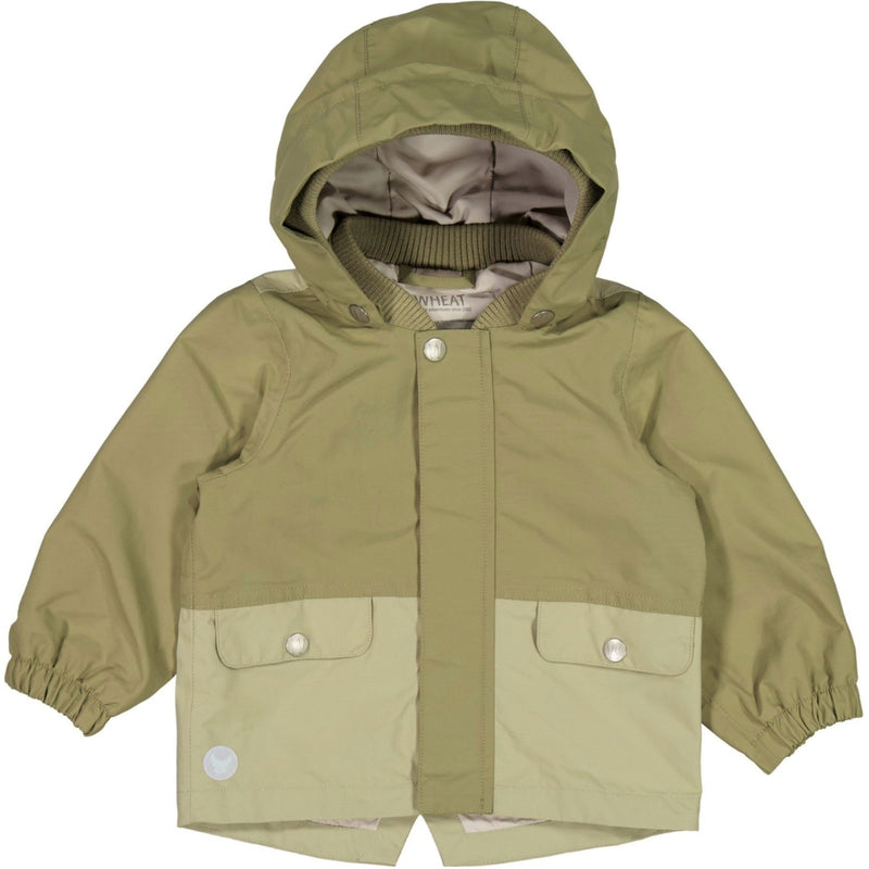 Wheat Outerwear Jacket Manou Tech Jackets 4121 heather green
