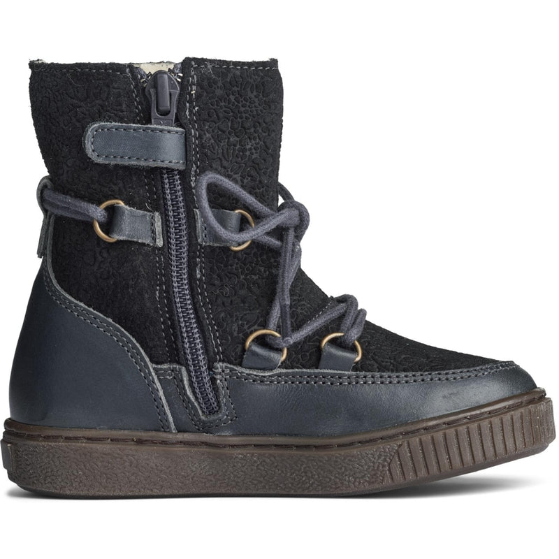 Wheat Footwear Kaya Blonde Tex Støvel Winter Footwear 0033 black granite