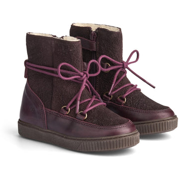 Wheat Footwear Kaya Blonde Tex St¿vel Winter Footwear 3118 eggplant