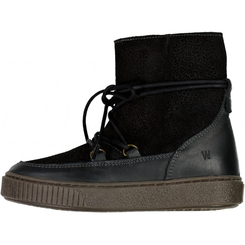 Wheat Footwear Kaya Tex Snøre Støvel Winter Footwear 0021 black