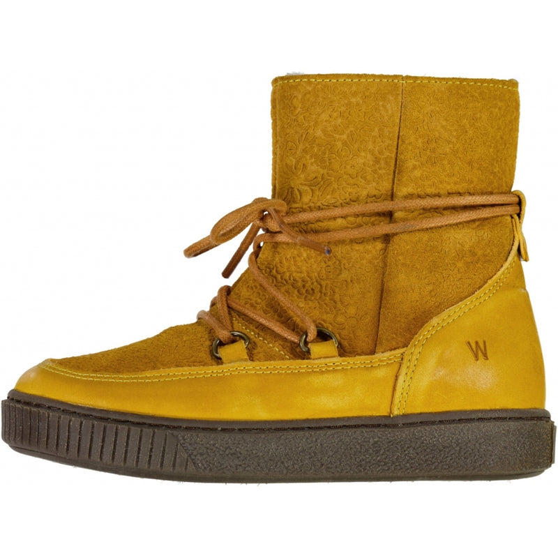 Wheat Footwear Kaya Tex Snøre Støvel Winter Footwear 5120 Mustard