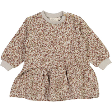 Wheat Main Kjole Zenia Dresses 5053 morning dove flowers