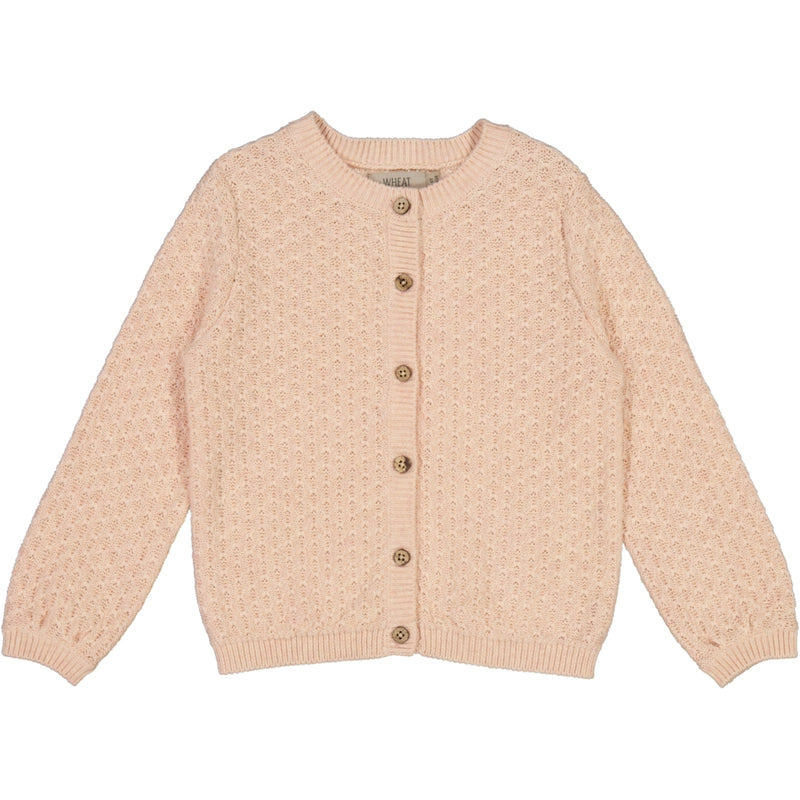 Wheat Knit Cardigan Magnella Knitted Tops 9206 multi melange