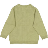 Wheat Knit Cardigan Ray Knitted Tops 4095 forest mist