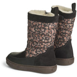 Wheat Footwear Koa High Tex innvendig glidelås Winter Footwear 0034 black granite winter flowers