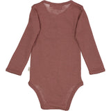 Wheat Wool Langermet Ull Body Underwear/Bodies 2110 rose brown