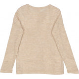 Wheat Wool Langermet Ull Trøye Jersey Tops and T-Shirts 3206 khaki stripe