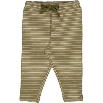 Wheat Main  Myke bukser Manfred Trousers 2185 heather green stripe