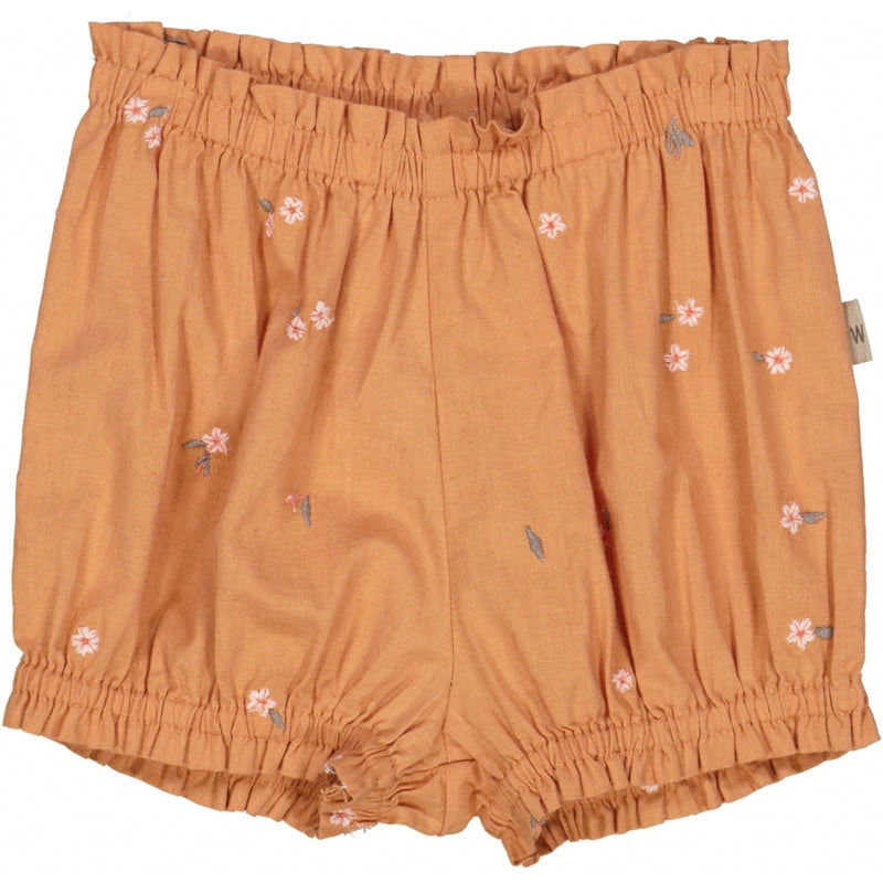 Wheat Main Nappy Pants Angie Shorts 9202 embroidery flowers
