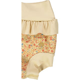Wheat Neoprene Swim Pants Ruffle Swimwear 9401 small porcelain flowers