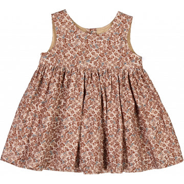 Wheat Main Pinafore Rynker Dresses 1359 pale lilac flowers