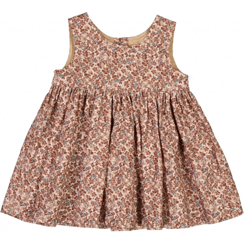Wheat Pinafore Rynker Dresses 1359 pale lilac flowers