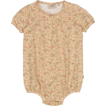 Wheat Main Playsuit Vilja Jumpsuits 9044 barely beige small flowers