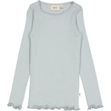 Wheat Rib T-Shirt Lace LS Jersey Tops and T-Shirts 1228 dusty dove