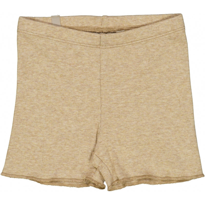 Wheat Ribbet Shorts Shorts 5410 dark oat melange