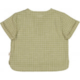 Wheat Shirt Abraham Shirts and Blouses 4141 green check