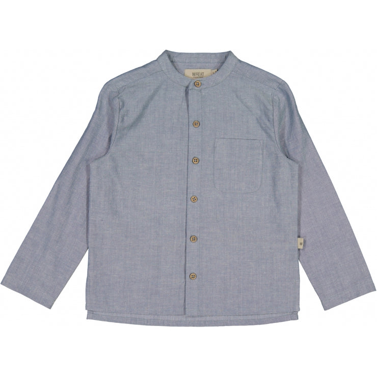 Wheat Shirt Laust Shirts and Blouses 9086 bluefin