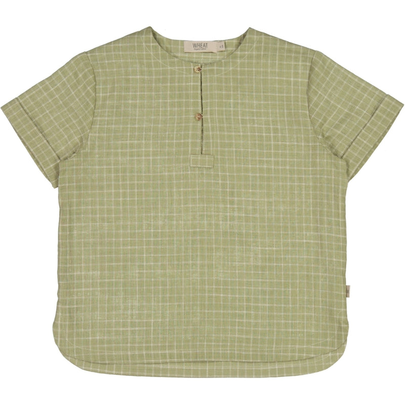 Wheat Skjorte Shirts and Blouses 4141 green check