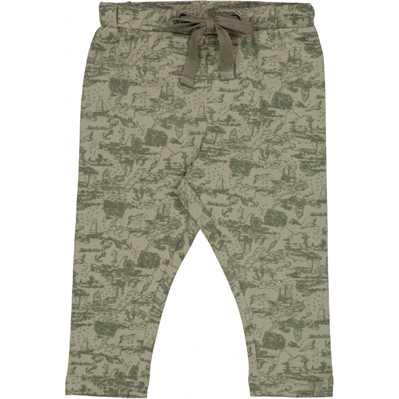 Wheat Main Soft Pants Manfred Trousers 4222 dried sage sealife