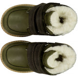 Wheat Footwear Stewie Borrelås Tex Støvel Winter Footwear 4214 olive