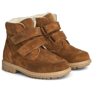 Wheat Footwear Stewie Tex BorrelŒs Artisan Semsket Winter Footwear 3002 bark brown