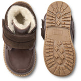 Wheat Footwear Stewie Tex Borrelås Skinn Winter Footwear 3060 soil