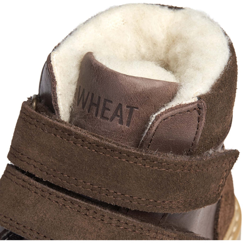 Wheat Footwear Stewie Tex Borrelås Skinn Winter Footwear 3060 soil