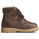 Wheat Footwear Stewie Tex Borrelås Skinn Winter Footwear 3060 soil