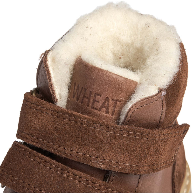 Wheat Footwear Stewie Tex Borrelås Skinn Winter Footwear 3520 dry clay
