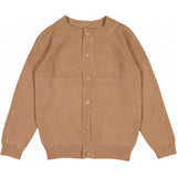 Wheat Strikk Cardigan Eddy Knitted Tops 3320 affogato