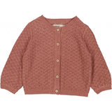 Wheat Strikket Cardigan Magnella Knitted Tops 2112 rose cheeks