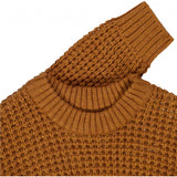 Wheat Strikket Genser Charlie Knitted Tops 3025 cinnamon melange