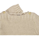 Wheat Strikket Genser Mingo Knitted Tops 3140 fossil
