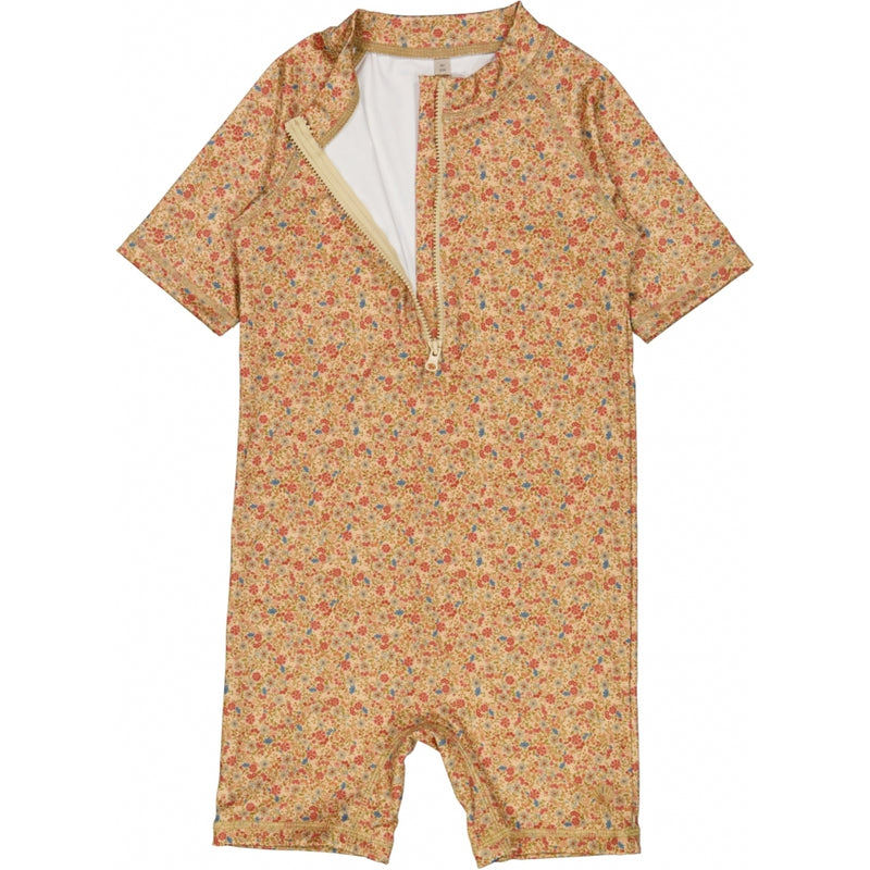 Wheat Swimsuit Cas Swimwear 9401 small porcelain flowers