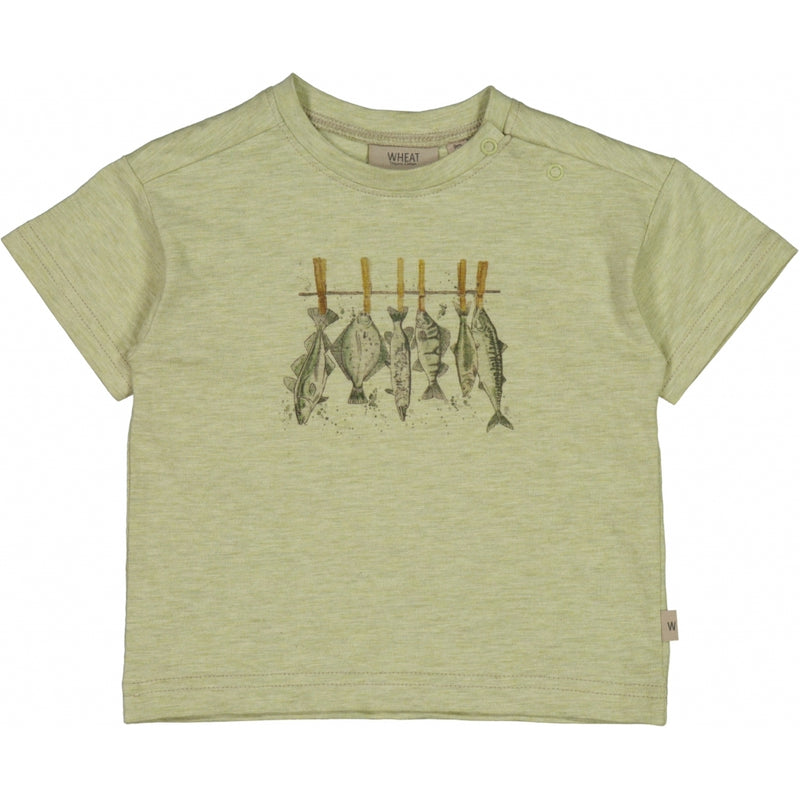 Wheat T-Shirt Fishline Jersey Tops and T-Shirts 9510 tidal foam melange