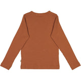 Wheat T-Shirt Nor LS Jersey Tops and T-Shirts 5304 amber brown