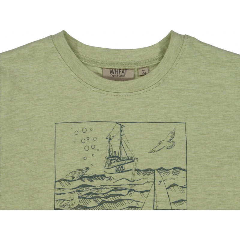 Wheat T-Shirt Sea Life Jersey Tops and T-Shirts 9510 tidal foam melange
