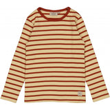 Wheat T-Shirt Striped LS Jersey Tops and T-Shirts 2901 sienna stripe